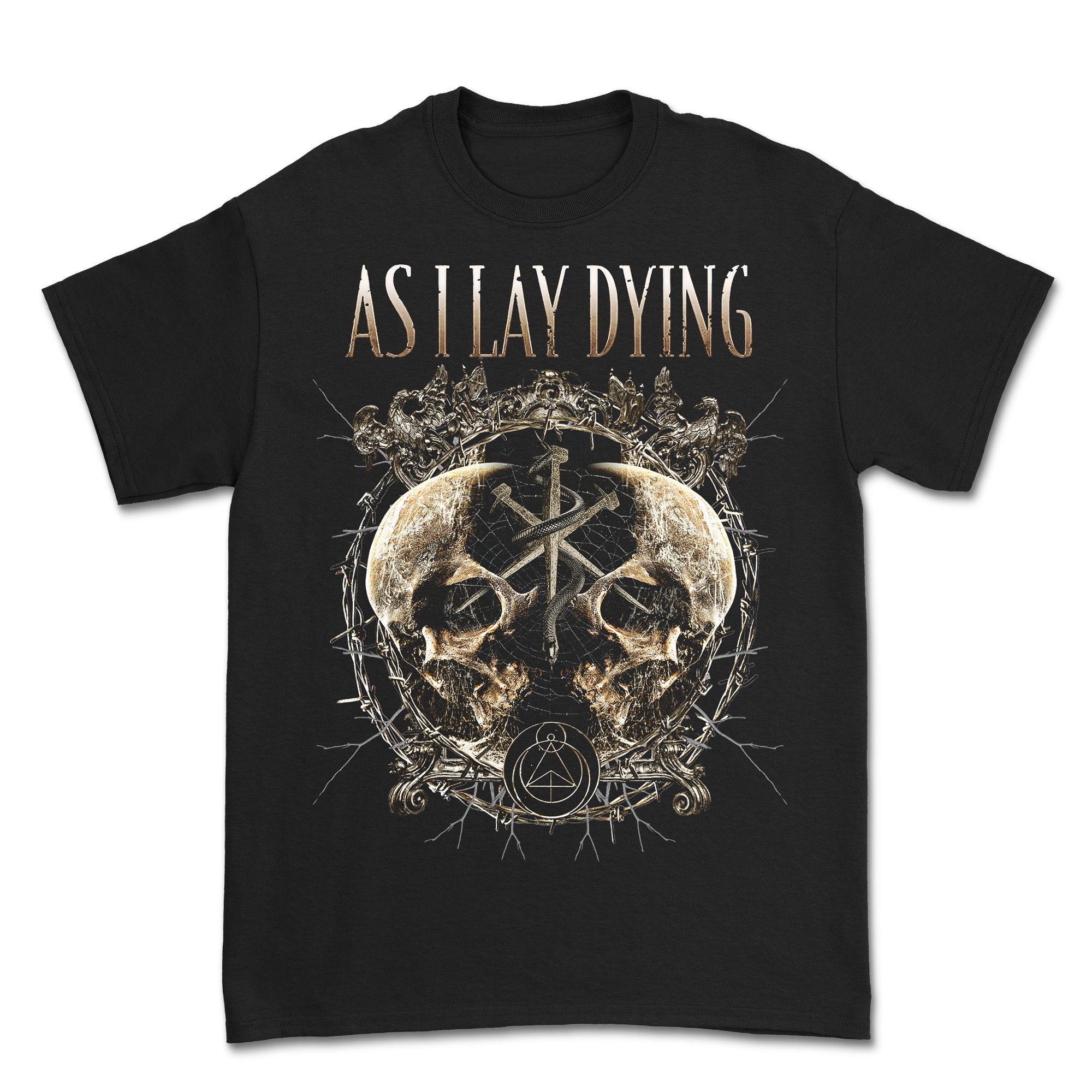 Skull Snake Spike T Shirt